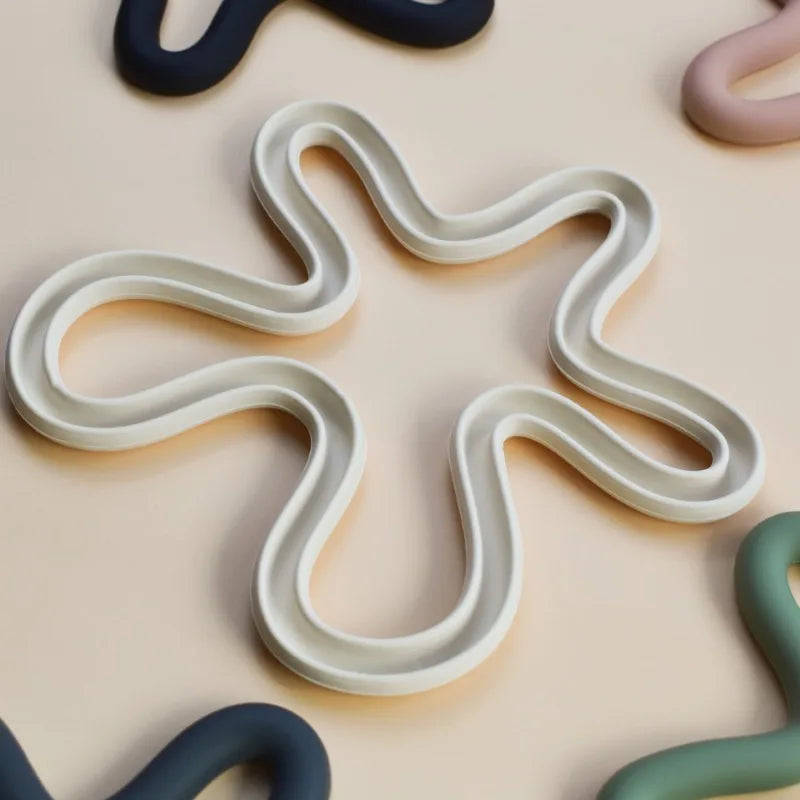 Geometrical Silicone Cup Mat
